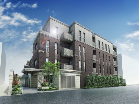 甲子園口の分譲マンション販売広告用CG